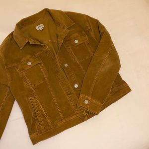 J.Crew garment-dyed corduroy jacket (golden brandy) - XS